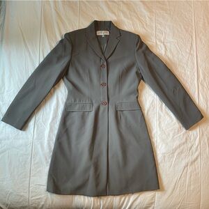 Larry Levine Classic Gray Green Blazer